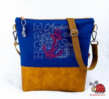 Set Tasche u. Einleger "Hope Anchors the Soul"